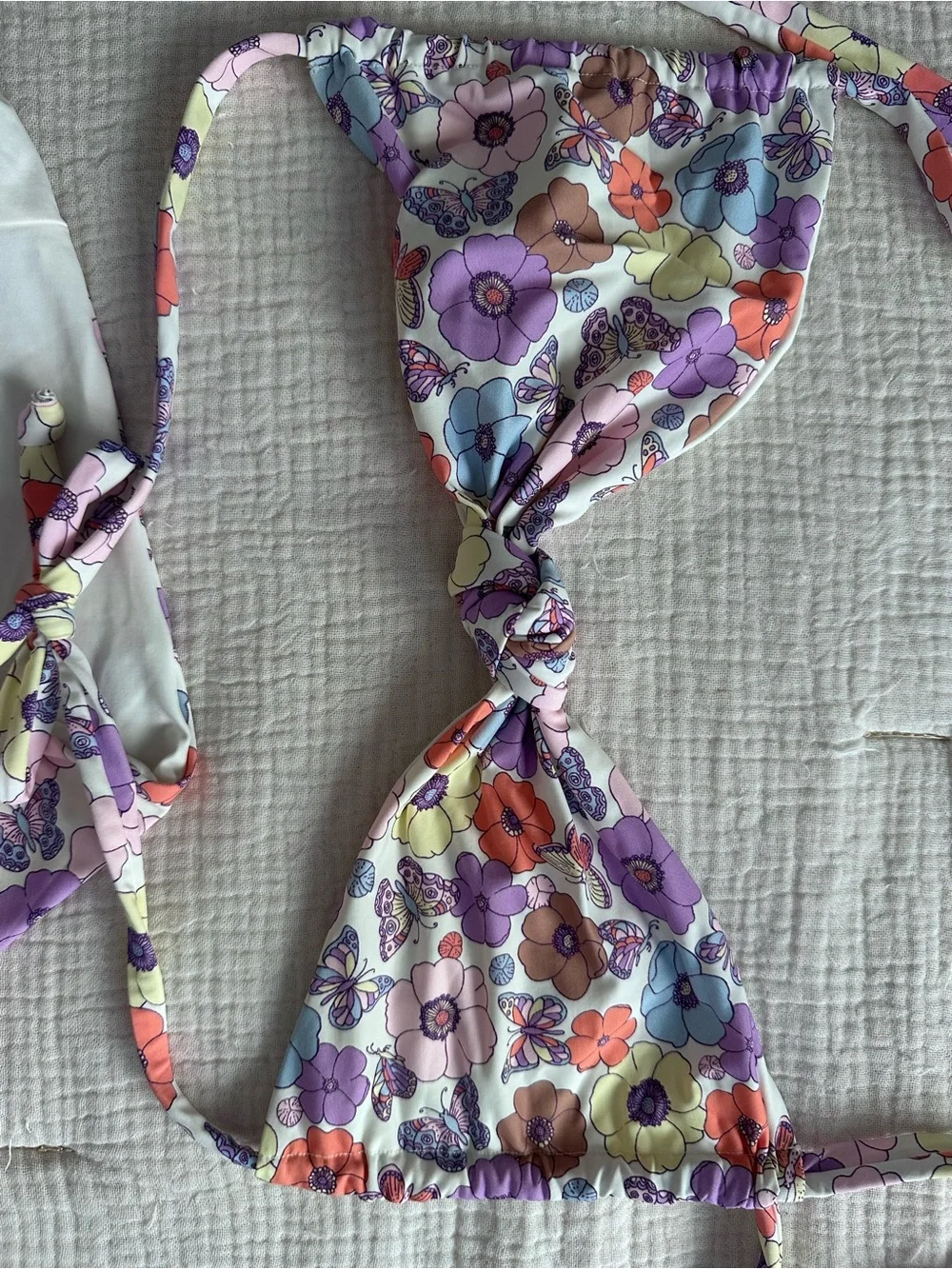 FRANKIE’S BIKINIS - Gabe Two piece swimsuit Bottom Sz Small Top Medium Mariposa